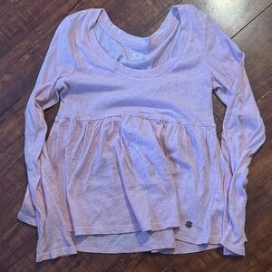 Justice Pink Long Sleeve Tee